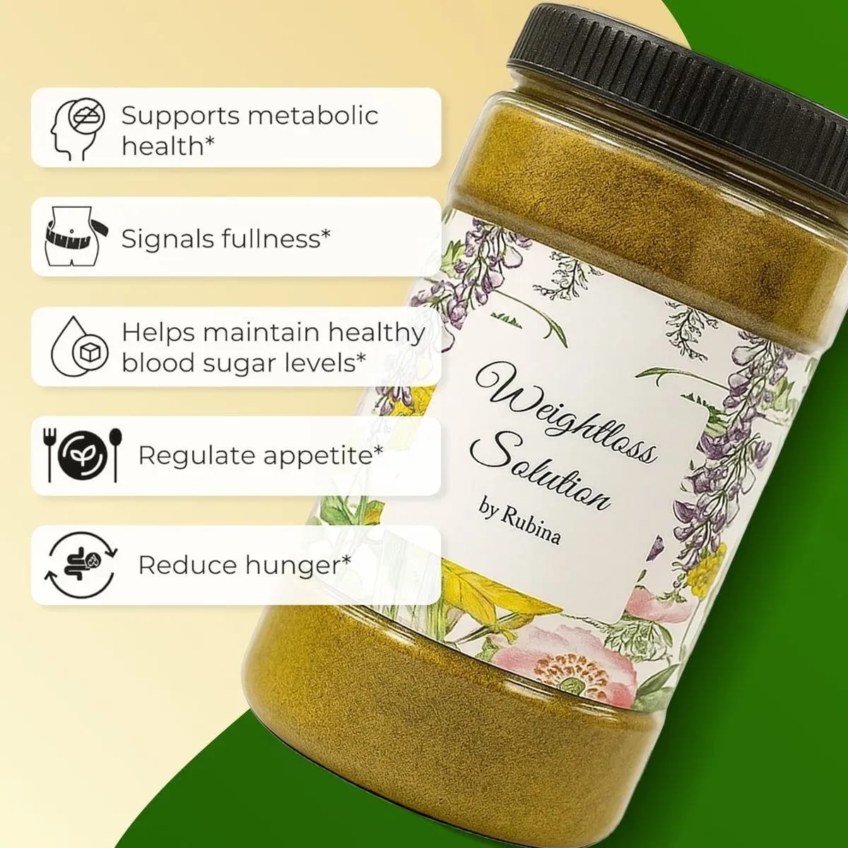 Weight Loss Solution by Robina random paking and textur