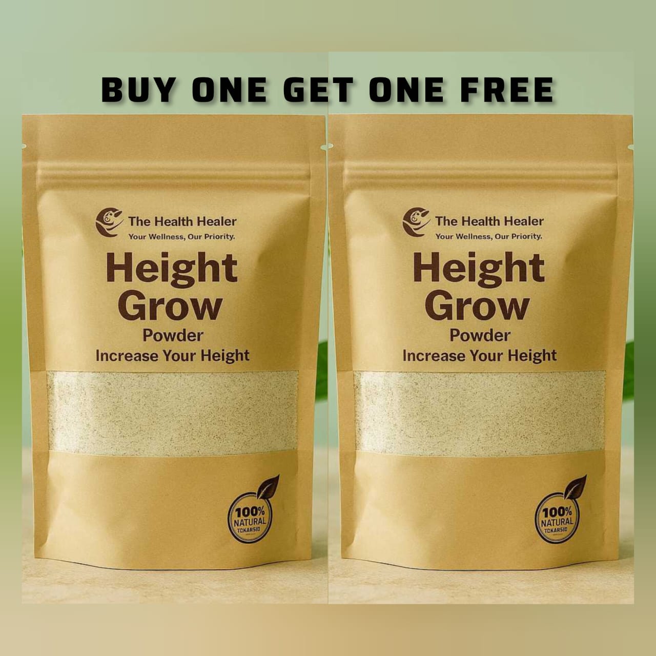 The Health Healer Height Grow Powder