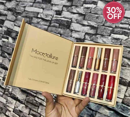 12-in-1 MocMallure Lip Gloss Set&nbsp;&nbsp