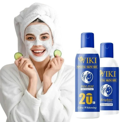 2 In 1 Wiki Skin Polish Brightening Face and Body Scrub