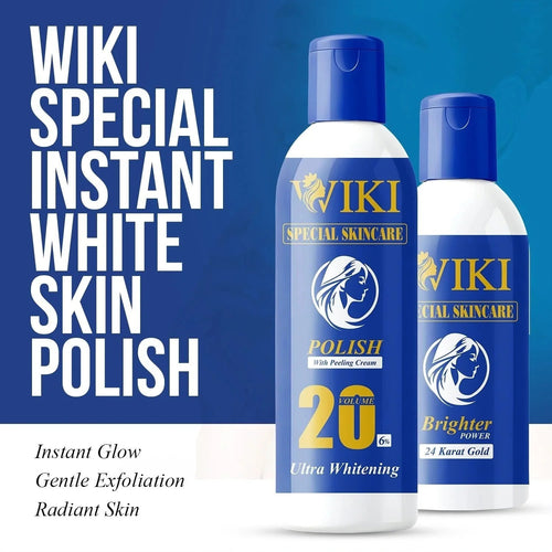 2 In 1 Wiki Skin Polish Brightening Face and Body Scrub