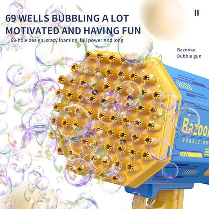 Rocket Boom Bubble Gun