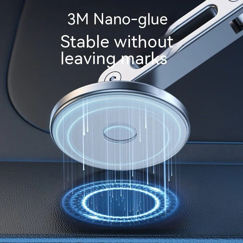 Magnetic Car Phone Holder – 360° Foldable Dashboard Mount